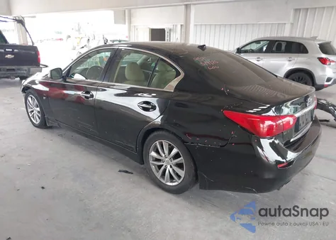 2014 Infiniti Q50 Premium z USA, uszkodzony, nr VIN JN1BV7APXEM688557